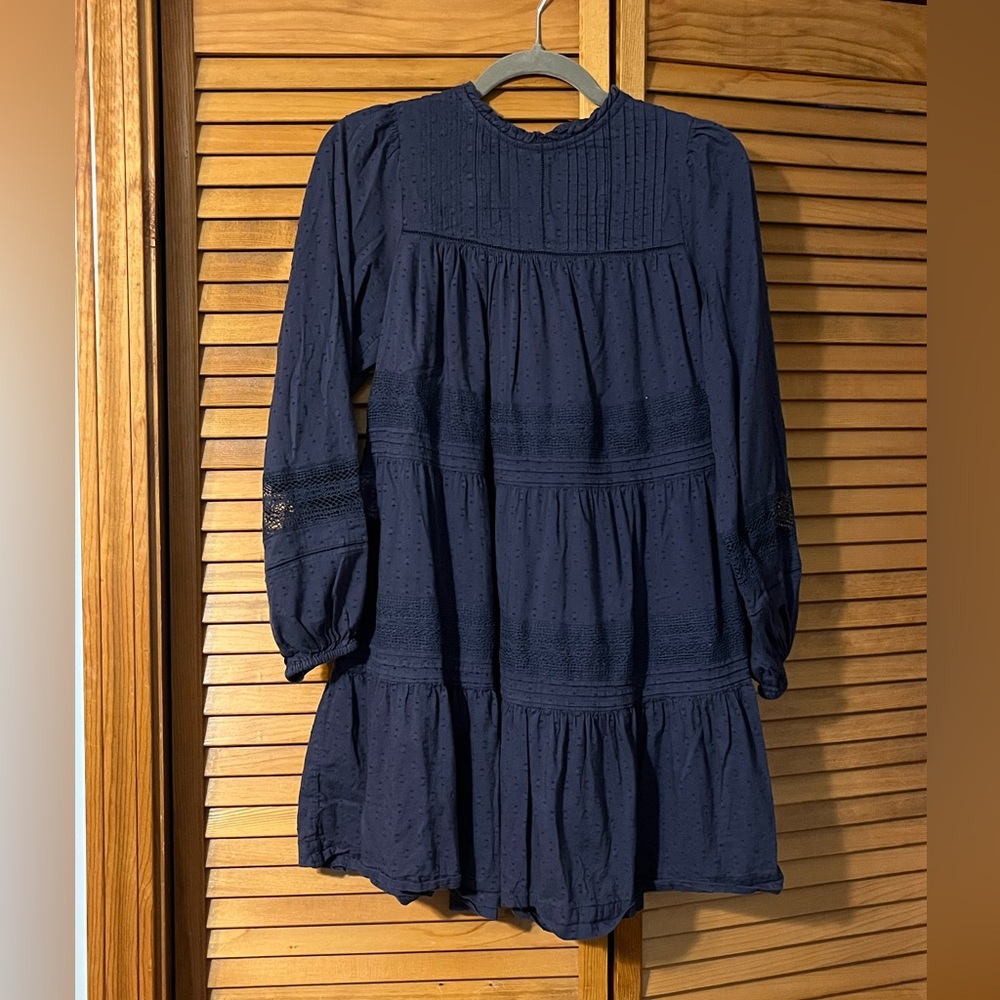 Old Navy Oversized Long-Sleeve Mini Swing Dress - Picture 2 of 6